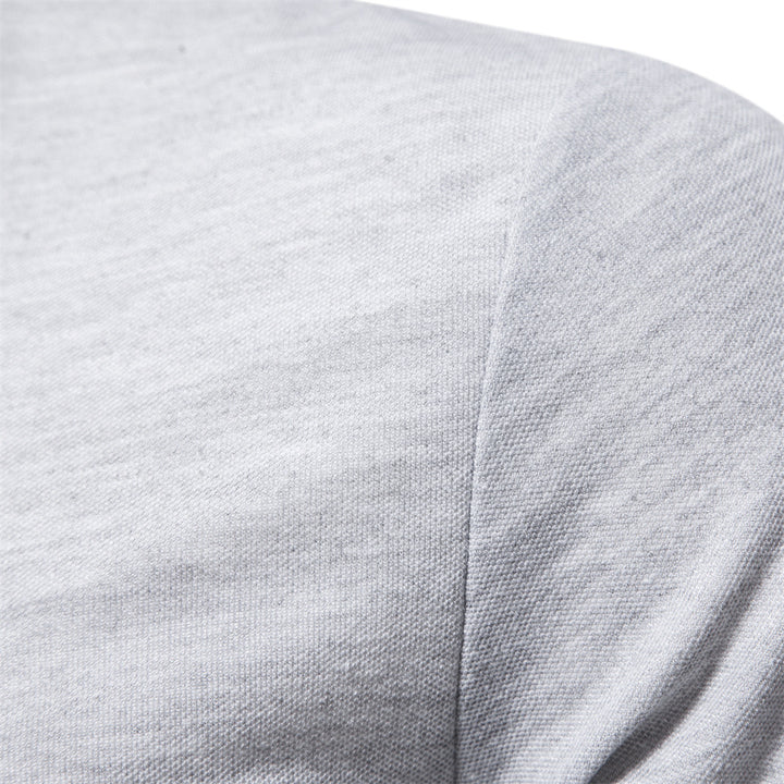 Herren Langarm Poloshirt mit modernem Kragen und atmungsaktiver Baumwollqualität Echoarchiv