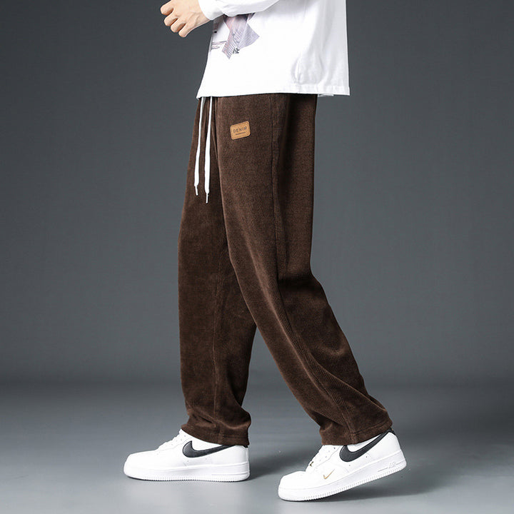 Herren Bequeme Relaxed Fit Hose