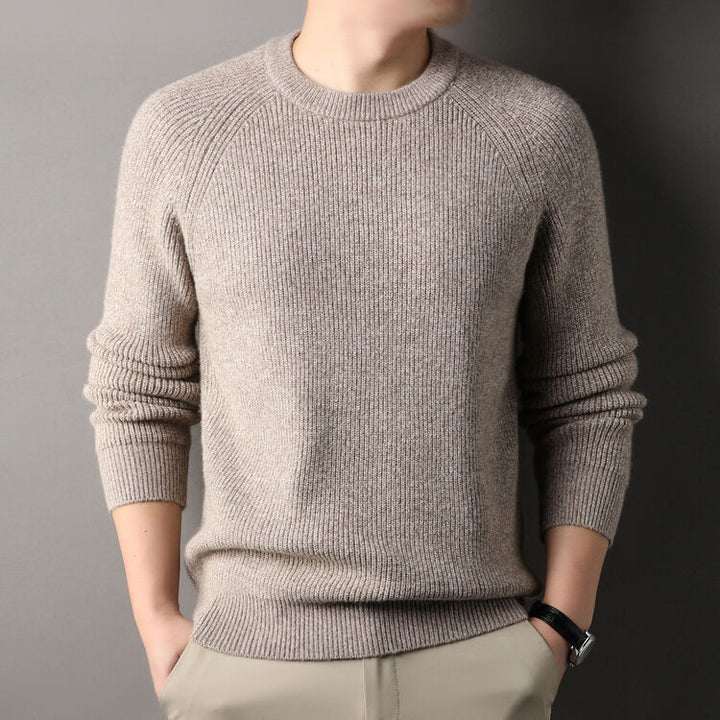 Herren luxuriöser Strickpullover Echoarchiv