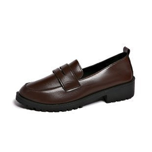 Damen Loafers aus hochwertigem Leder mit bequemer Laufsohle Echoarchiv