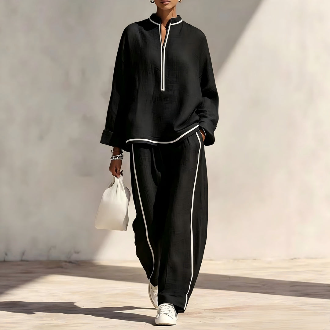 Damen Luftiges und elegantes Pyjama-Set Echo Archiv