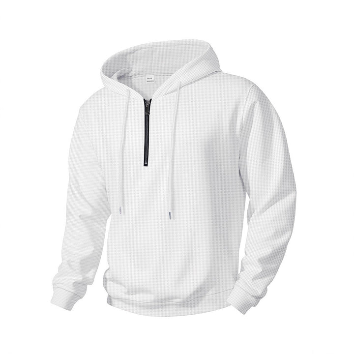 Herren sportlicher Kapuzenpullover mit innovativem Reißverschluss und atmungsaktivem Gewebe Echoarchiv