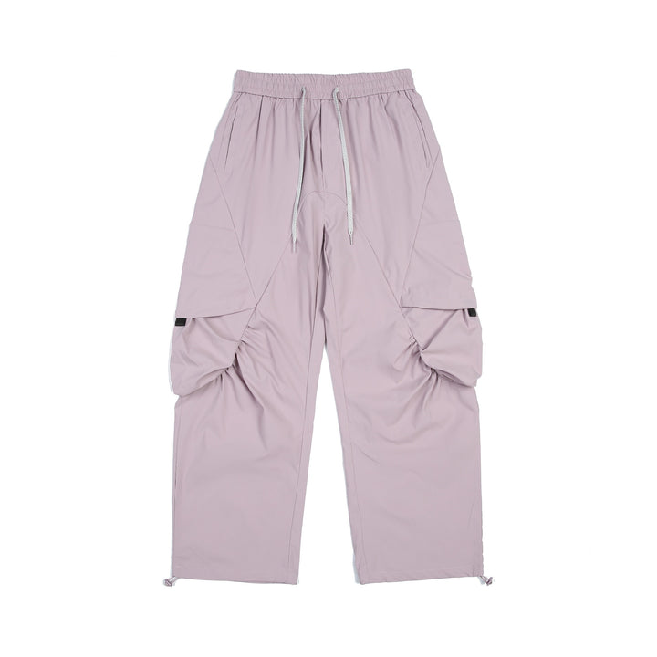 Herren Funktionale Cargo‑Hose im Tech‑Nylon mit elastischem Bund und Kordelzug Echoarchiv
