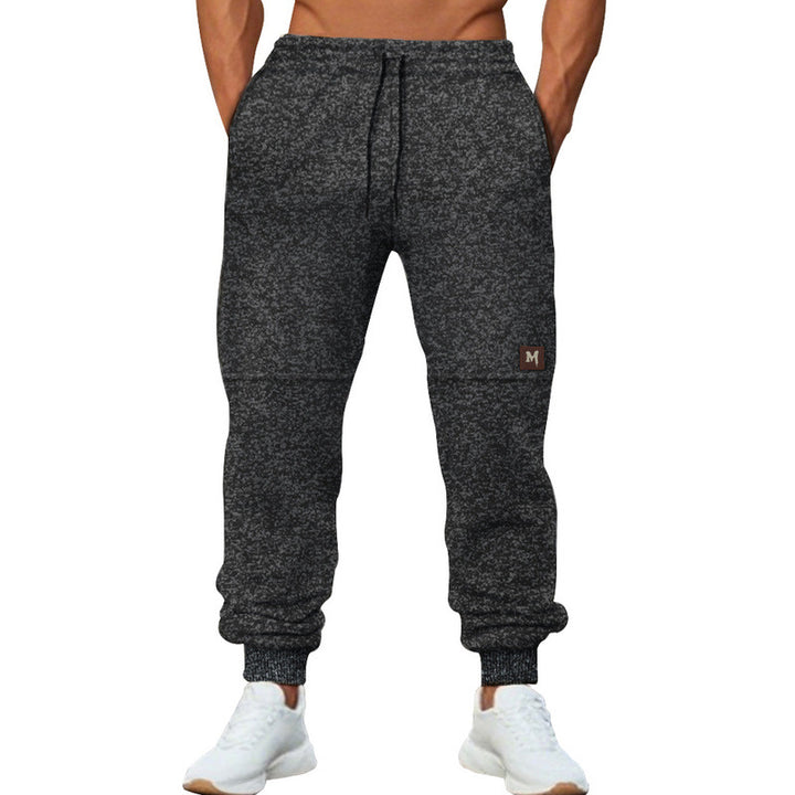 Herren lässige Jogginghose mit Reißverschluss und elastischem Bund Echoarchiv