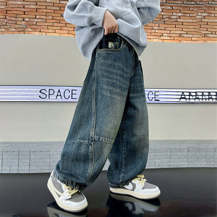 Unisex weite Jeans mit lässigem Design Echo Archiv