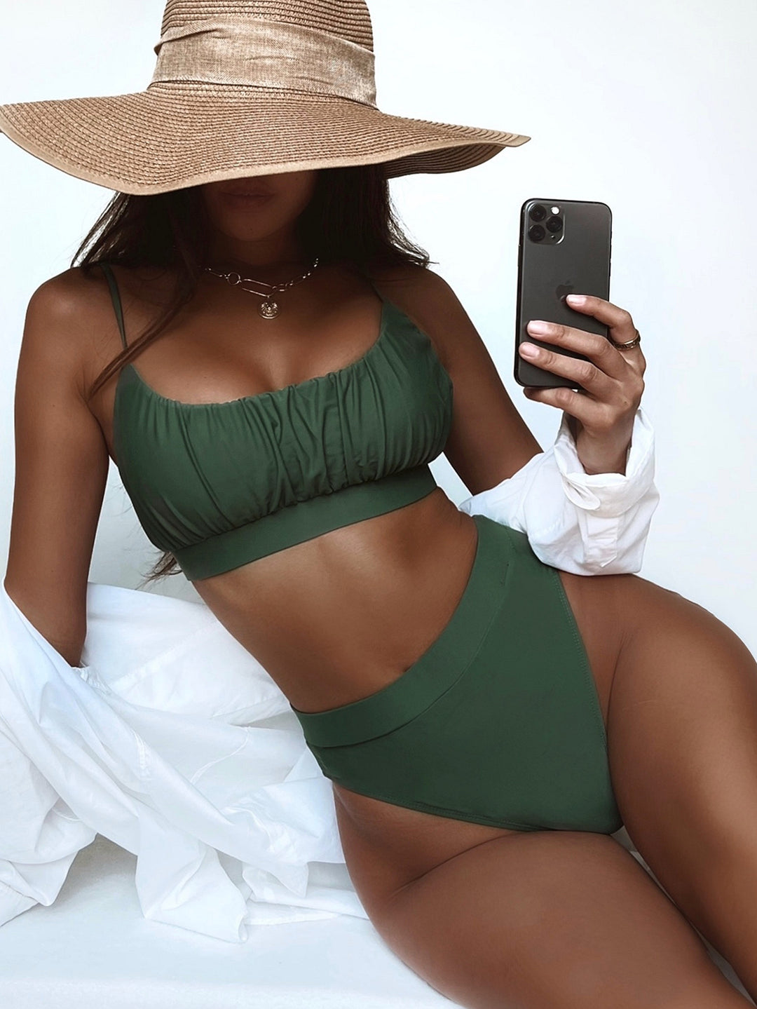 Damen Hochgeschnittener Bikini Echo Archiv