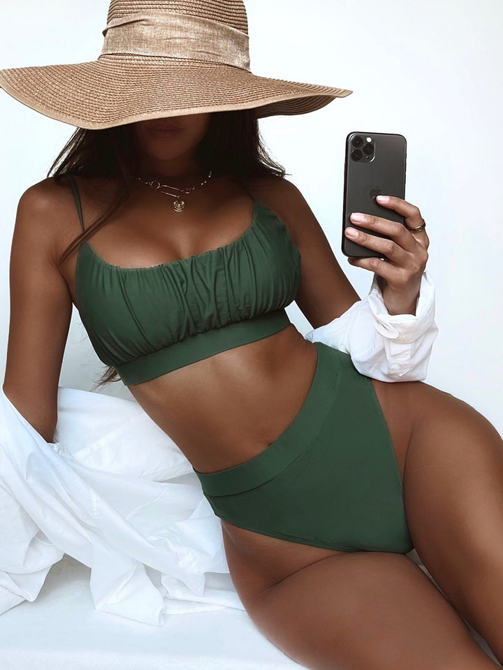 Damen Hochgeschnittener Bikini Echo Archiv