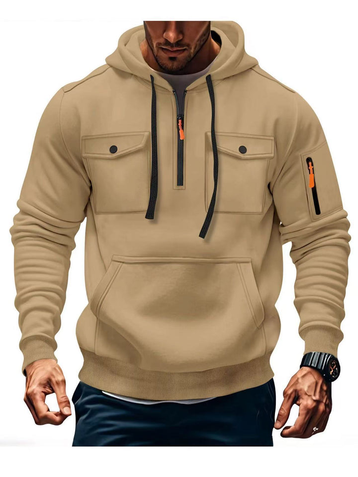 Herren Funktions Hoodie mit praktischen Taschen Echoarchiv