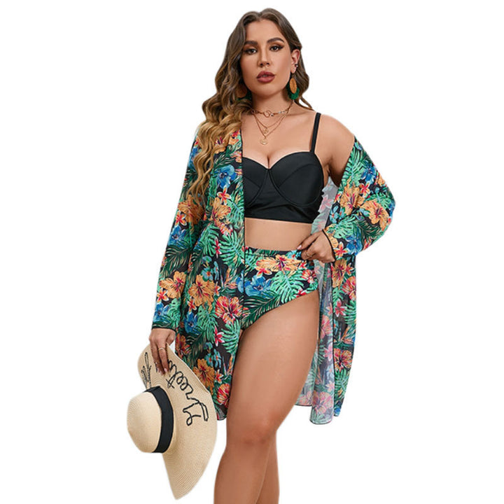 Damen Bikiniset mit floralem Overlayer Echo Archiv