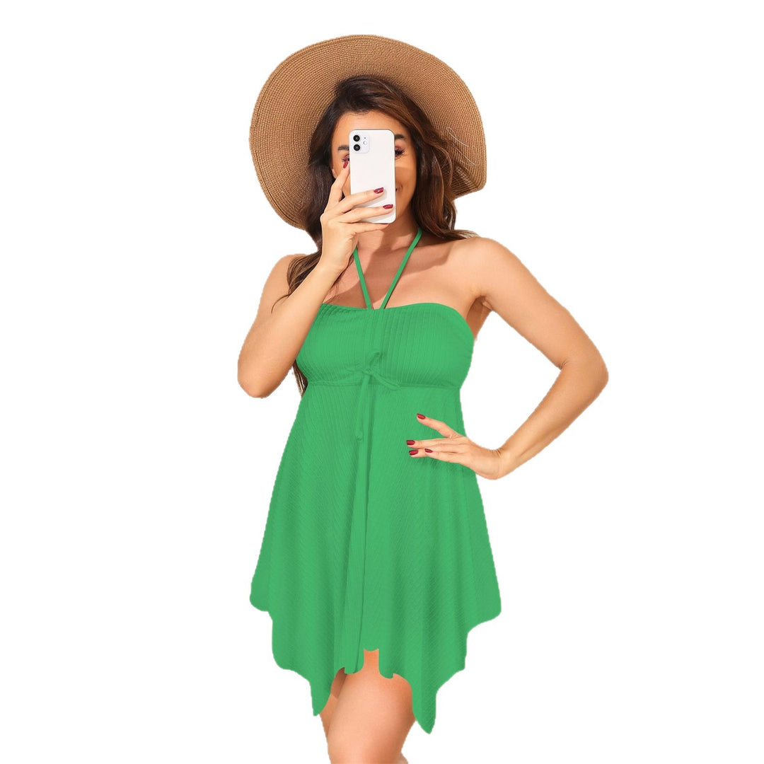 Damen Strandkleid mit asymmetrischem Schnitt Echo Archiv
