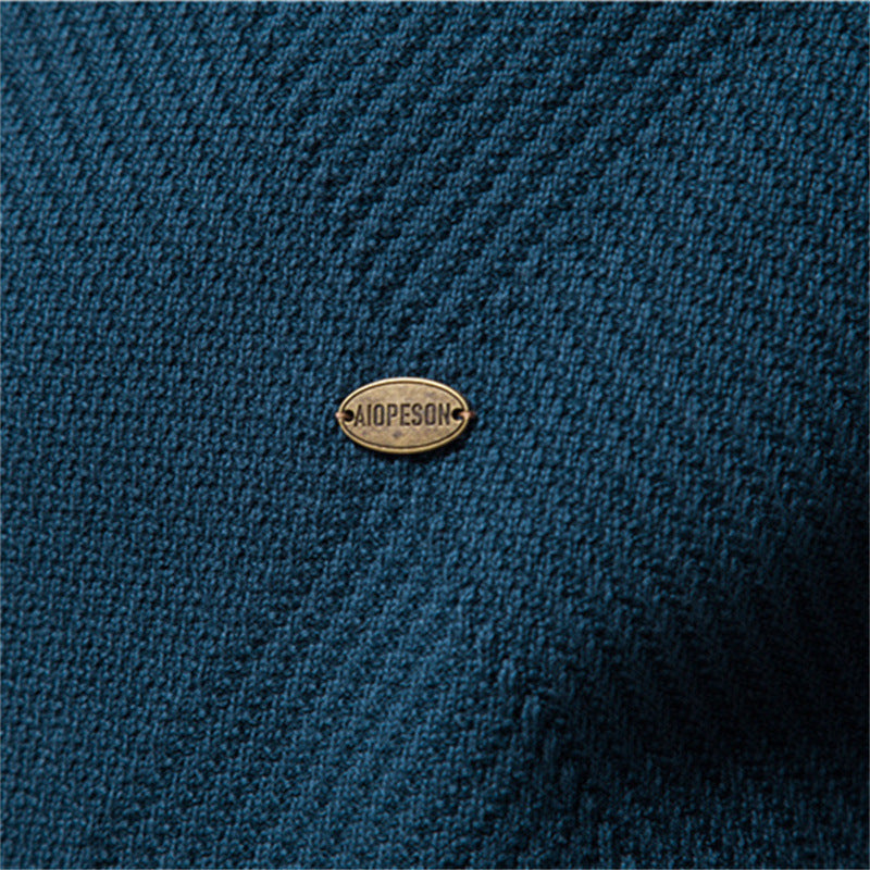 Herren Strickjacke mit Stehkragen Echoarchiv