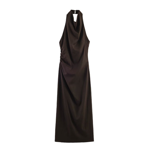 Damen Maxikleid mit elegantem Drapierungsdesign Echo Archiv