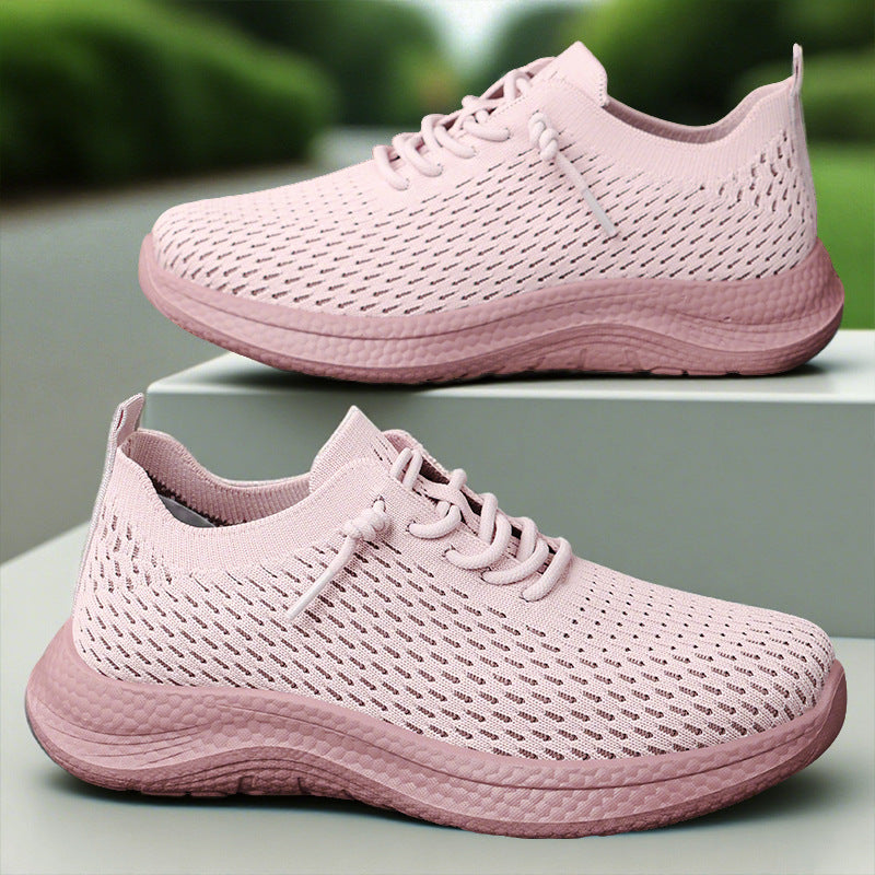 Herren nan atmungsaktiver Strick-Slip-On Sneaker mit sockenähnlichem Schaft, asymmetrischer Zier-Schnürung und stoßdämpfender Ortholite-Einlegesohle Echo Archiv