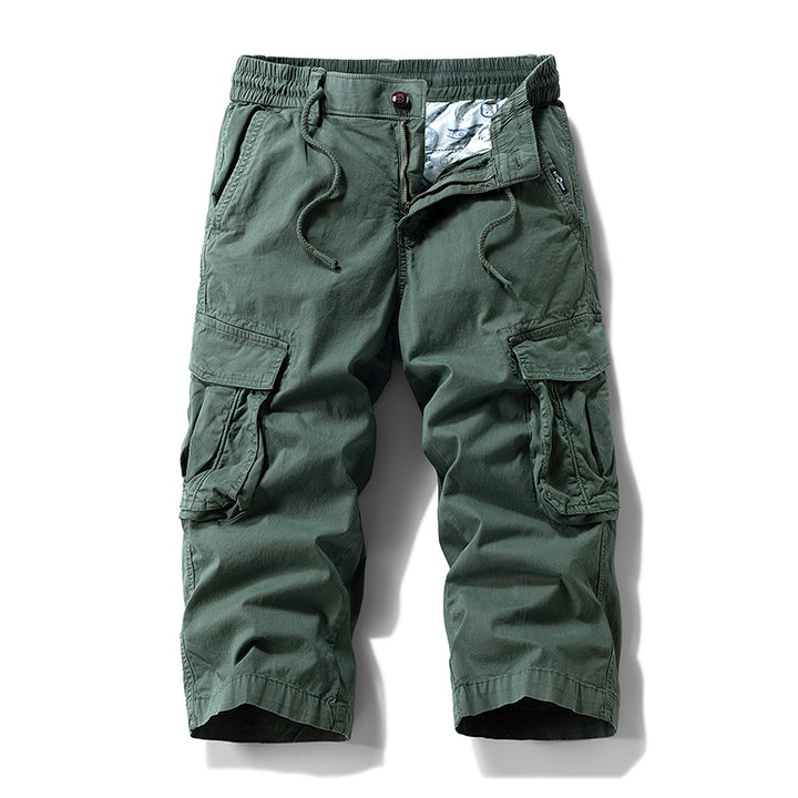 Herren multifunktionale Cargo-Shorts mit elastischem Bund und praktischen Seitentaschen Echoarchiv