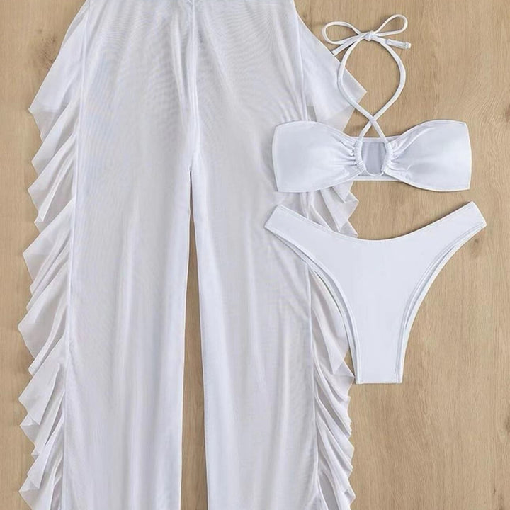 Damen Bikini-Set mit luftiger Rüschenhose Echo Archiv
