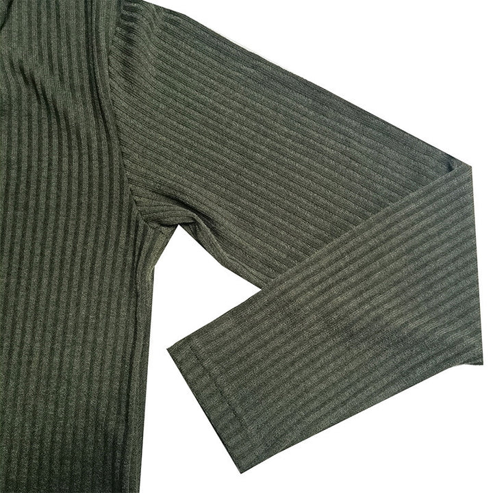Herren feiner Rollkragenpullover aus strukturiertem Strick Echoarchiv