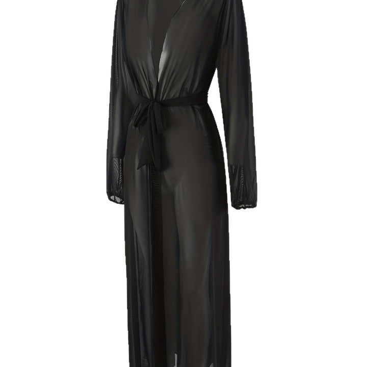 Damen Transparenter Maxikleid Echo Archiv