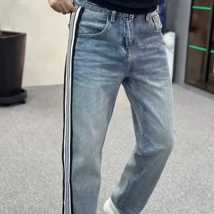 Herren Jeans mit seitlichen Streifen Echoarchiv