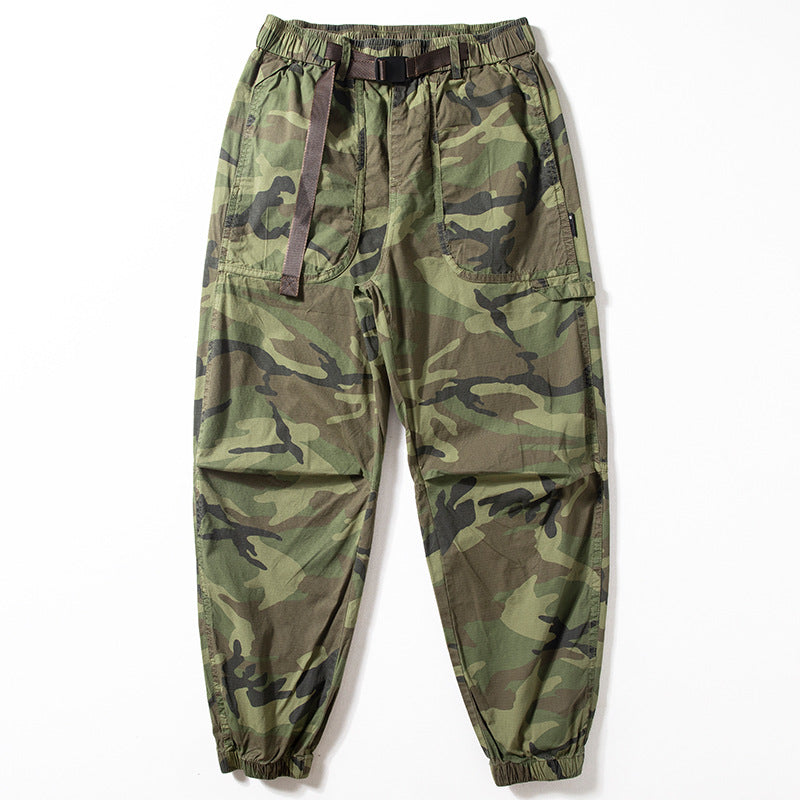 Herren Camouflage Cargo-Hose mit elastischem Bund Echo Archiv