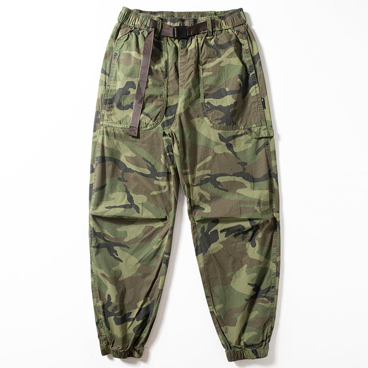 Herren Camouflage Cargo-Hose mit elastischem Bund Echo Archiv