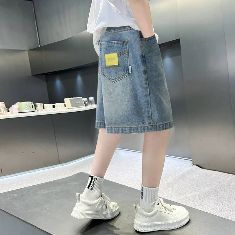 Jungen Denim-Shorts mit einzigartigem Design Echo Archiv
