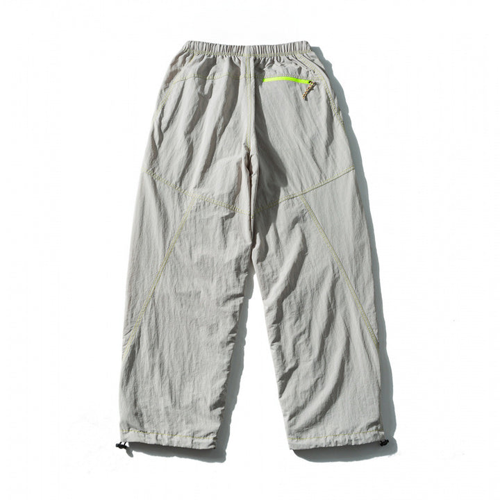 Unisex Weit geschnittene Outdoor-Hose mit elastischem Bund, Tunnelzug und verstellbarem Beinabschluss Echo Archiv