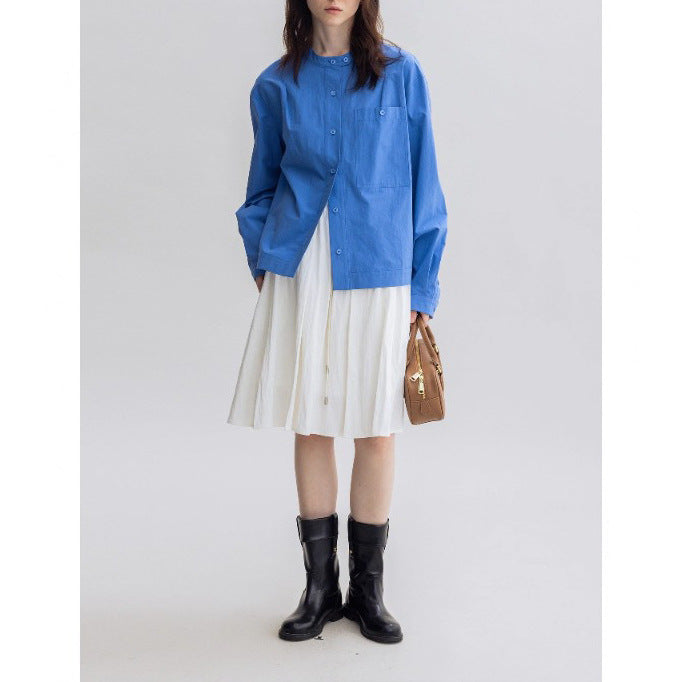 Damen Lässige Jeansmaxikleid Echoarchiv