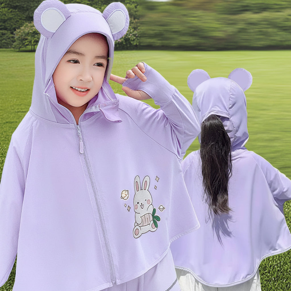 Damen Sportliche Leichtjacke mit Kapuze und verspieltem Design Echo Archiv