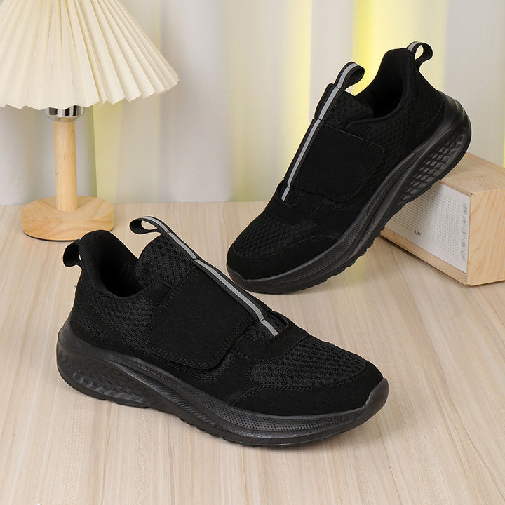 Herren nan urbaner Slip-On-Sneaker mit Klett-Frontverschluss, elastischem Zugsystem und mehrschichtiger Dämpfung Echo Archiv