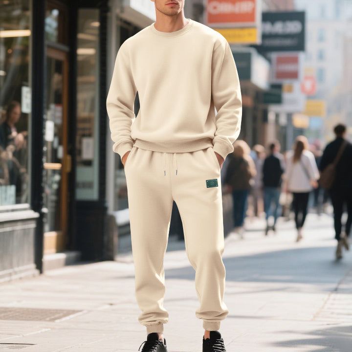 Herren sportlicher Freizeitanzug aus weichem Baumwollmix Echoarchiv
