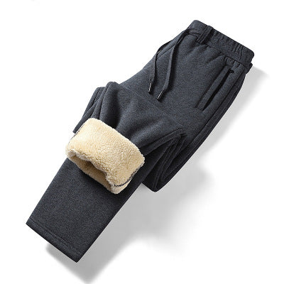 Herren Thermo-Jogginghose mit Teddyfutter, elastischem Bund und Reißverschlusstaschen Echo Archiv