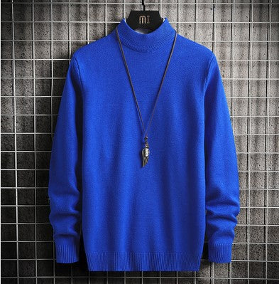Herren warme Rollkragenpullover aus feinem Strickmaterial Echoarchiv