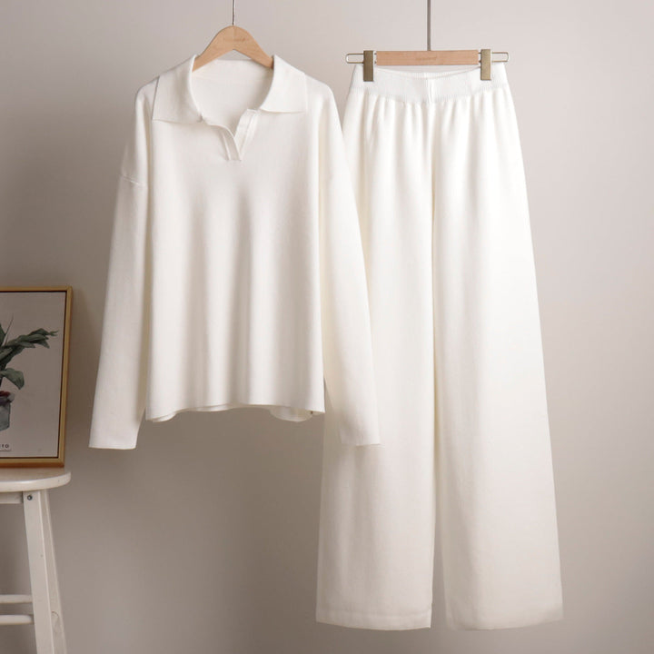 Echoarchiv | Lounge Satz mit Weiten Hose und Poloshirt
