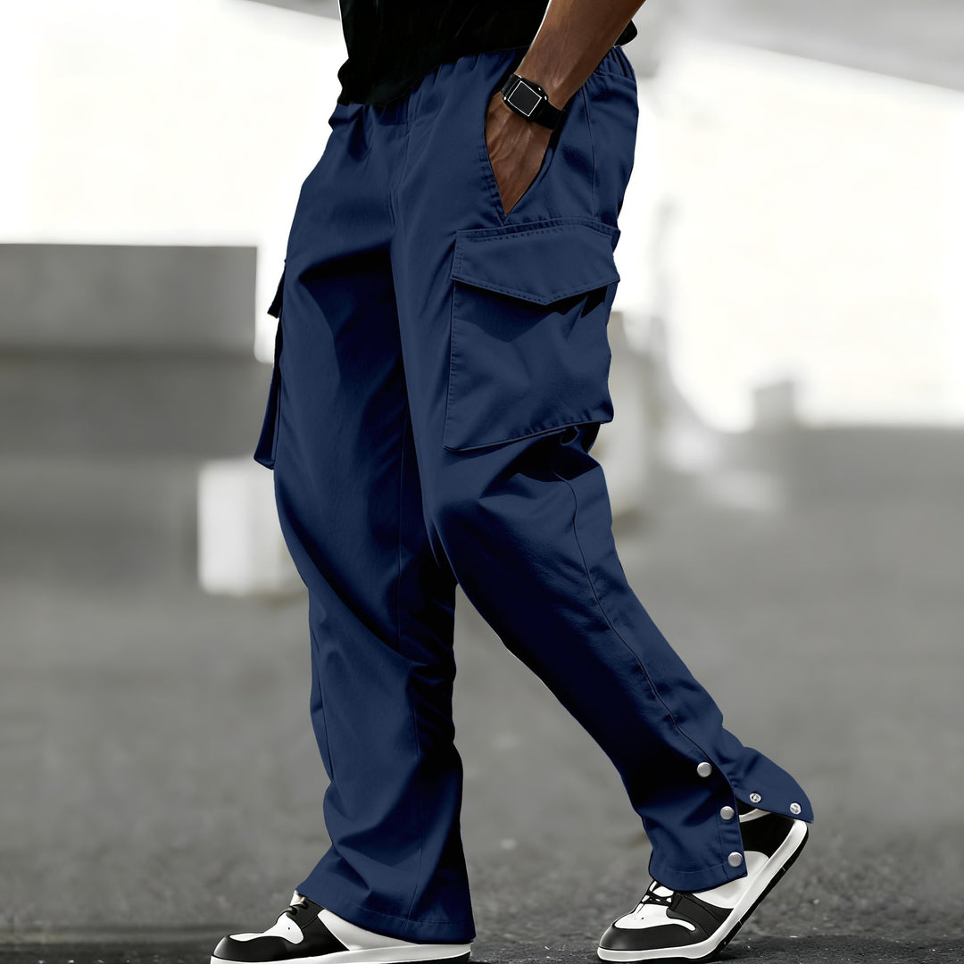 Herren Cargo-Hose mit praktischen Taschen und elastischem Bund Echoarchiv
