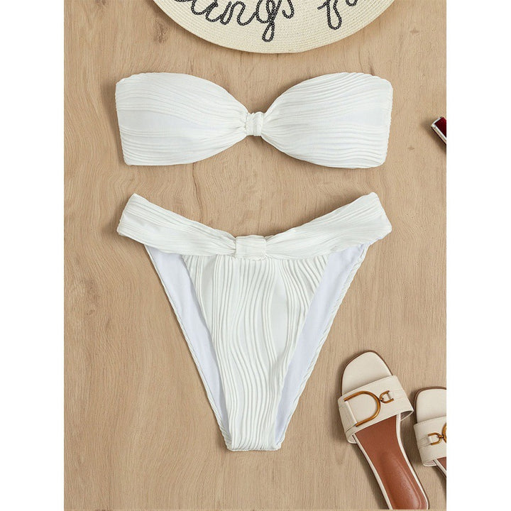 Damen Bandeau-Bikini mit Raffungen Echo Archiv