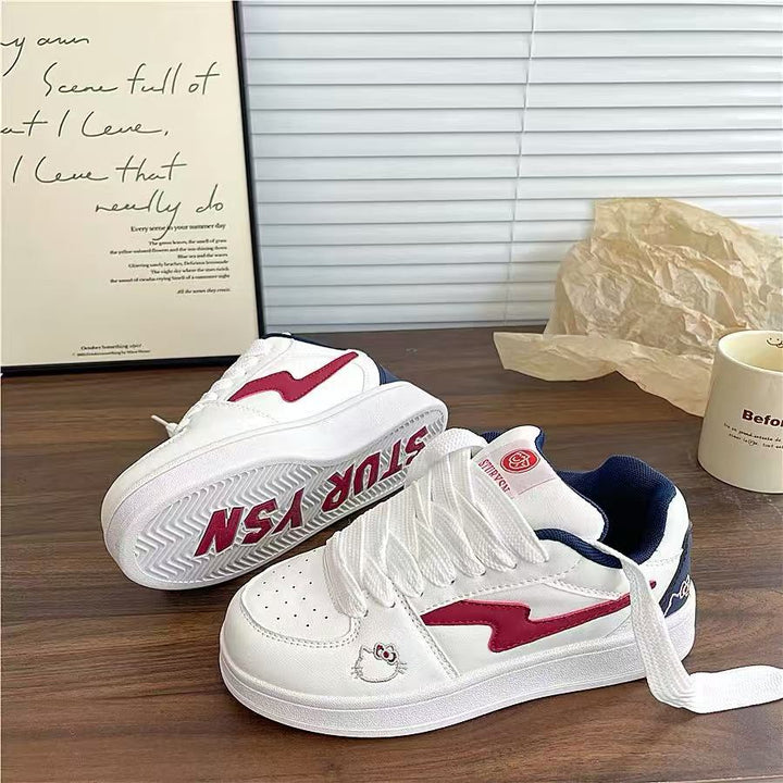 Damen Sneakers mit süßem Tierdesign und flauschigen Details Echo Archiv