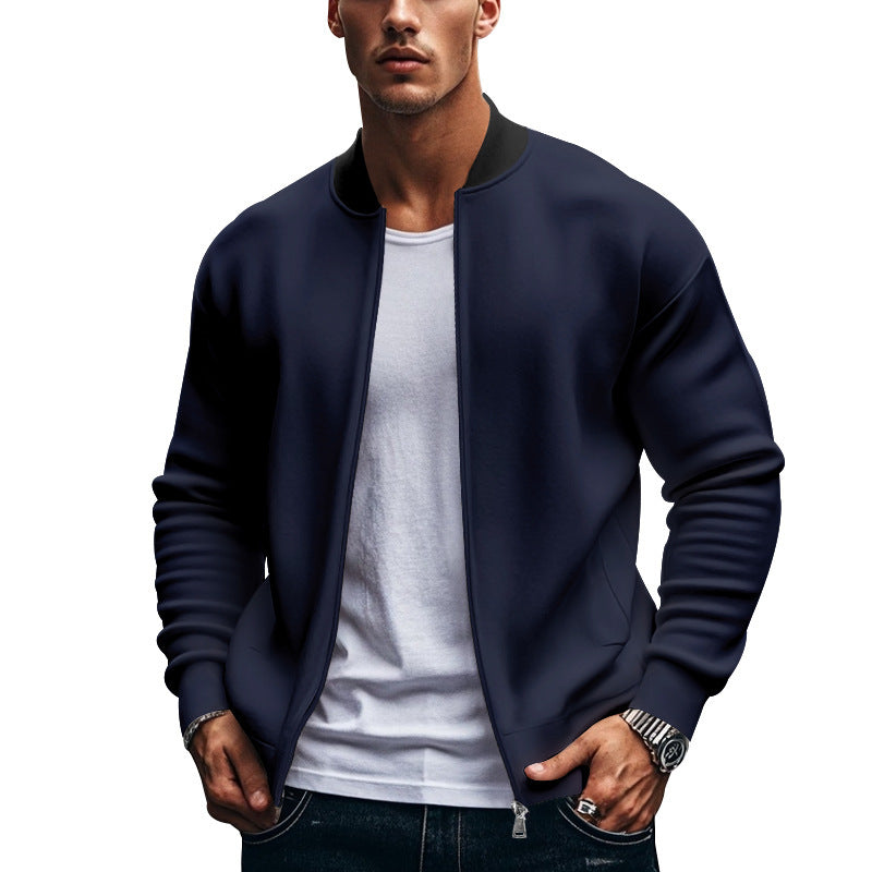 Herren Sportliche Bomberjacke mit praktischen Taschen Echoarchiv