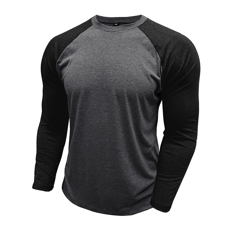 Herren Sportliches Langarmshirt mit Raglanärmeln Echoarchiv