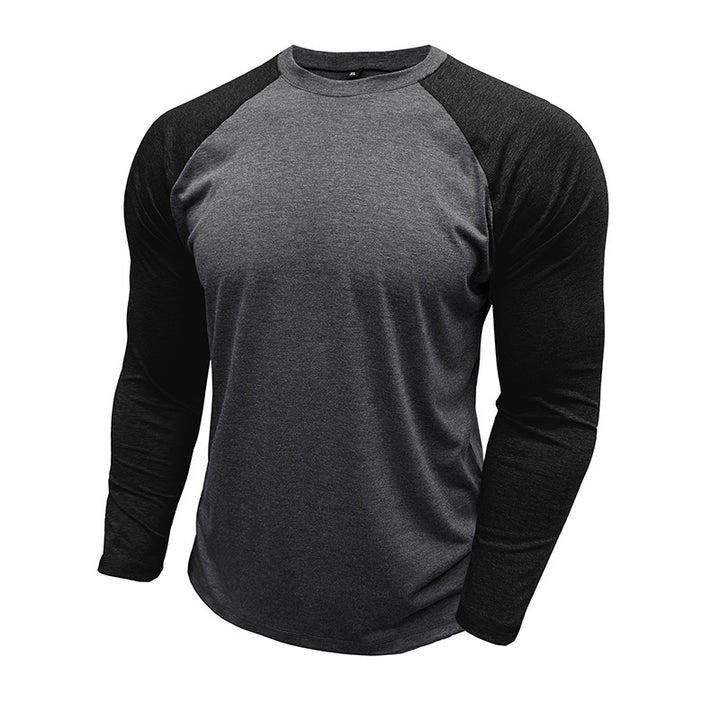 Herren Sportliches Langarmshirt mit Raglanärmeln Echoarchiv