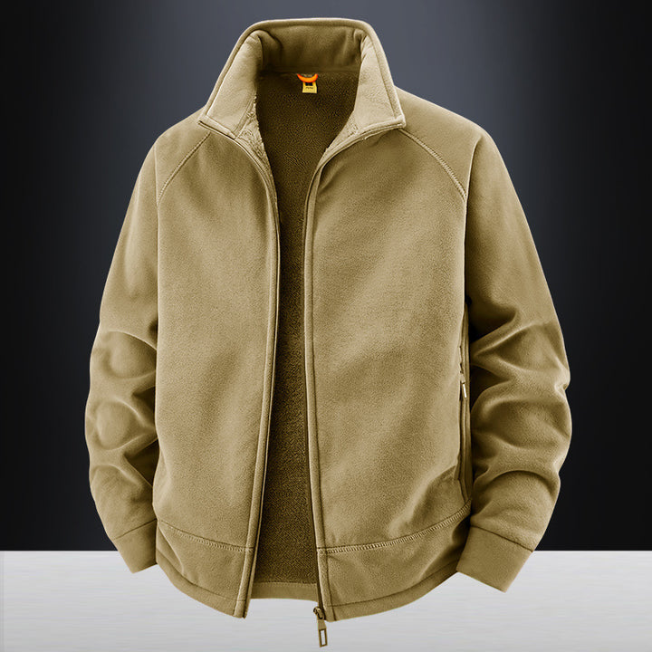 Herren Fleecejacke mit weichem Innenfutter und praktischem Reißverschluss Echoarchiv