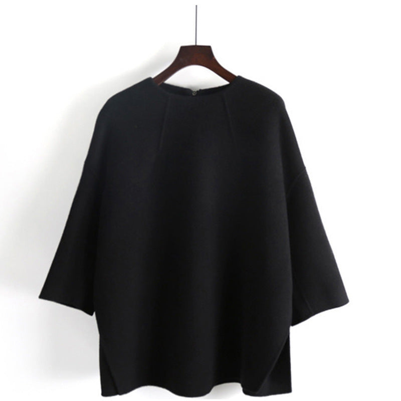 Damen Elegante und lässige Oversized-Strickjacke Echoarchiv
