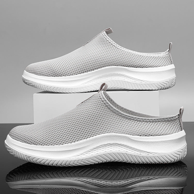 Unisex nan leichter Netzgewebe-Schlupf-Sneaker mit atmungsaktivem Obermaterial, dämpfender EVA-Zwischensohle und rutschfester Profilsohle Echo Archiv