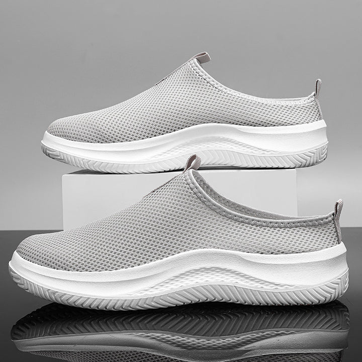Unisex nan leichter Netzgewebe-Schlupf-Sneaker mit atmungsaktivem Obermaterial, dämpfender EVA-Zwischensohle und rutschfester Profilsohle Echo Archiv