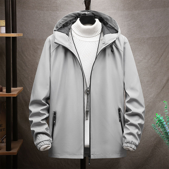 Herren Leichte Sportjacke mit Kapuze Echo Archiv