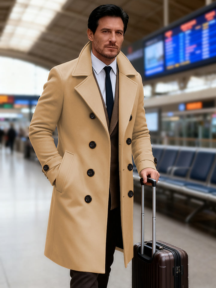 Herren eleganter Doppeltunnelmantel Echoarchiv