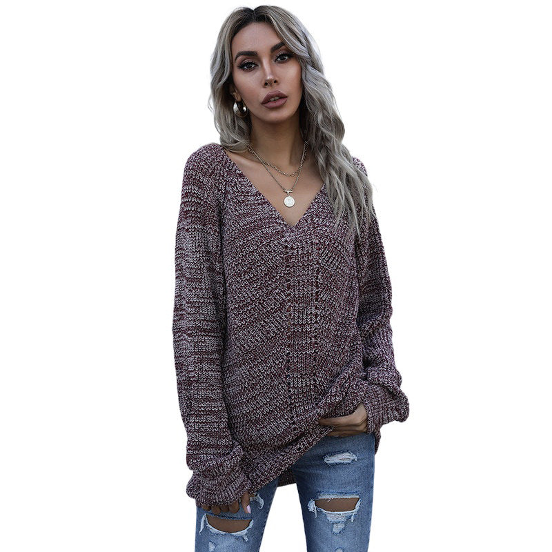 Damen Großer Strickpullover Echo Archiv