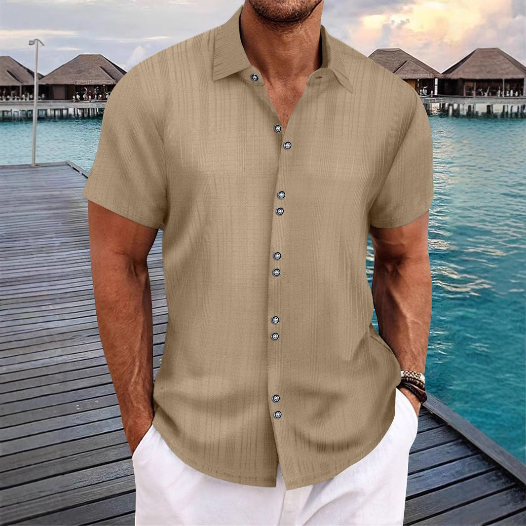 Herren Kurzarmhemd Echoarchiv