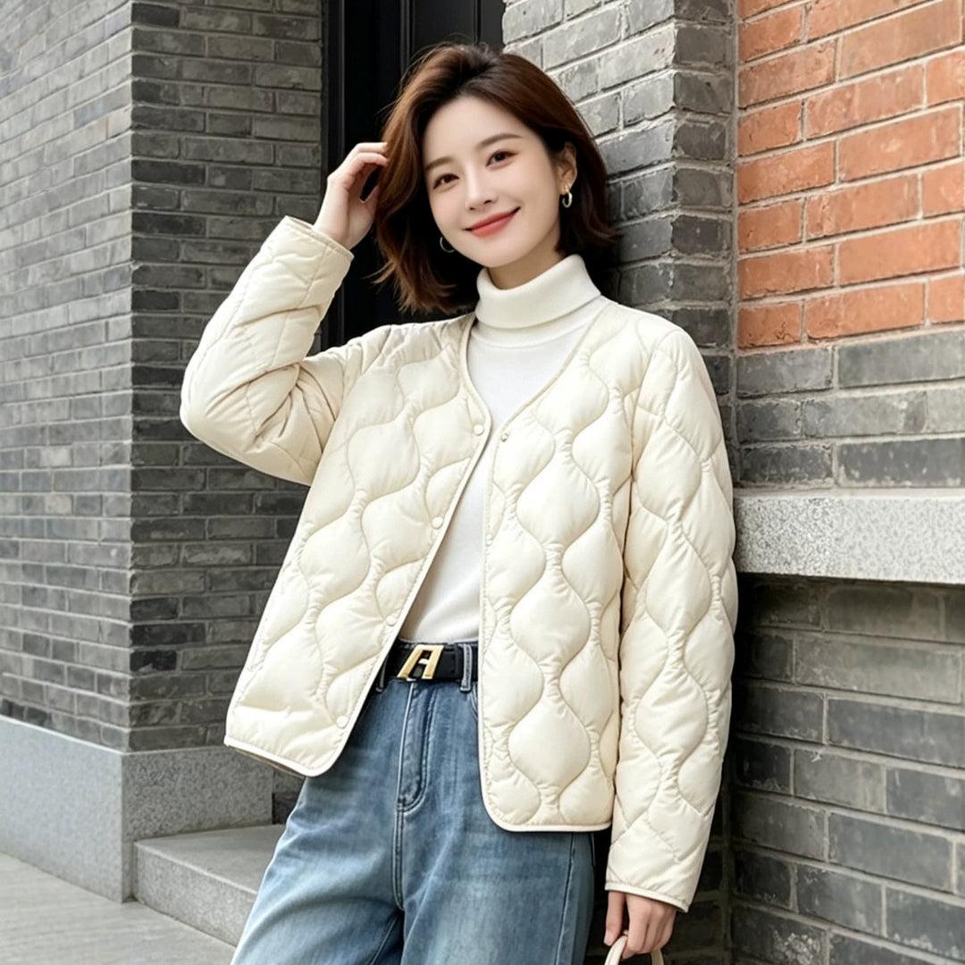 Damen Trendige Steppjacke Echoarchiv
