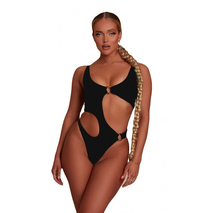 Damen Einteiliger Badeanzug mit aufregendem Cut-Out-Design und sportlichem Schnitt Echo Archiv