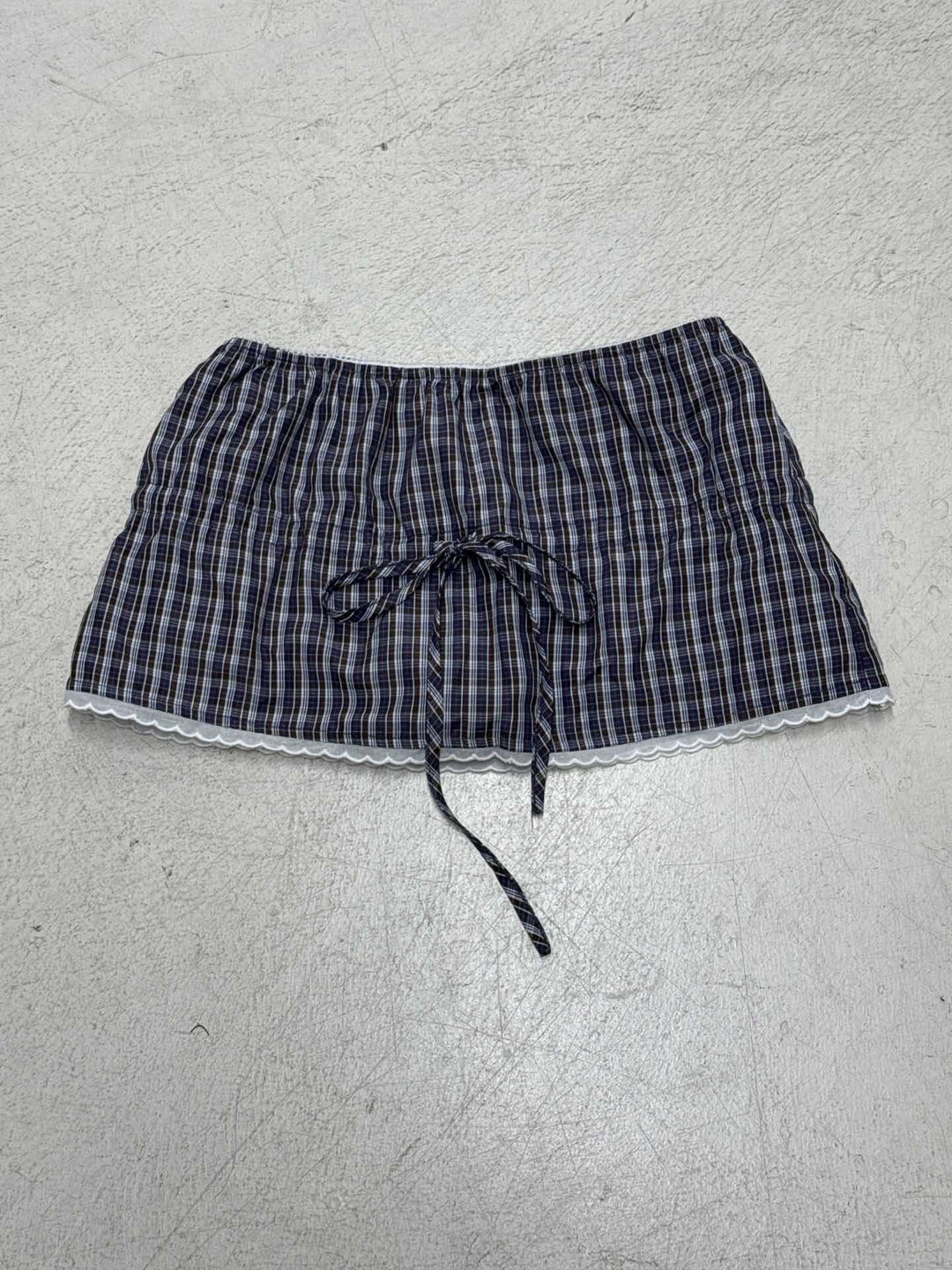 Damen Freizeithose mit Kordelzug und kariertem Design Echo Archiv